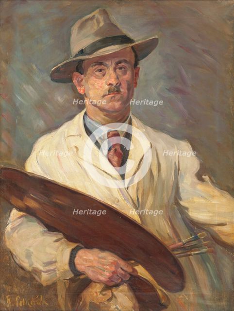 Self-Portrait, 1941. Creator: Stefan Polkorab.
