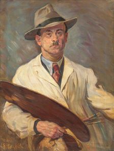 Self-Portrait, 1941. Creator: Stefan Polkorab