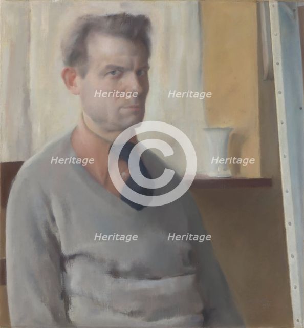 Self Portrait, 1941. Creator: Pieter Rottie.