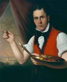 Self Portrait, 19th century. Creator: Francis Matte