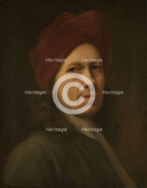 Self Portrait, 1st half of 18th century. Creator: Balthasar Denner.