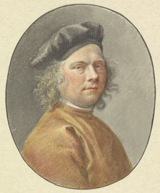 Self -portrait Tako Hajo Jelgersma, 1712-1795. Creator: Tako Hajo Jelgersma