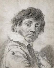 Self-Portrait, unknown date. Creator: Giovanni Battista Piazzetta