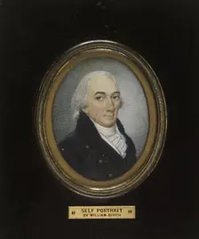 Self Portrait (William Russell Birch), c1834. Creator: William Russell Birch