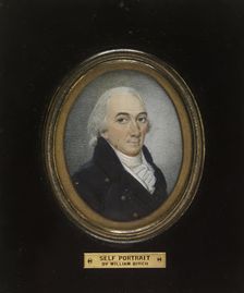 Self Portrait (William Russell Birch), c1834. Creator: William Russell Birch