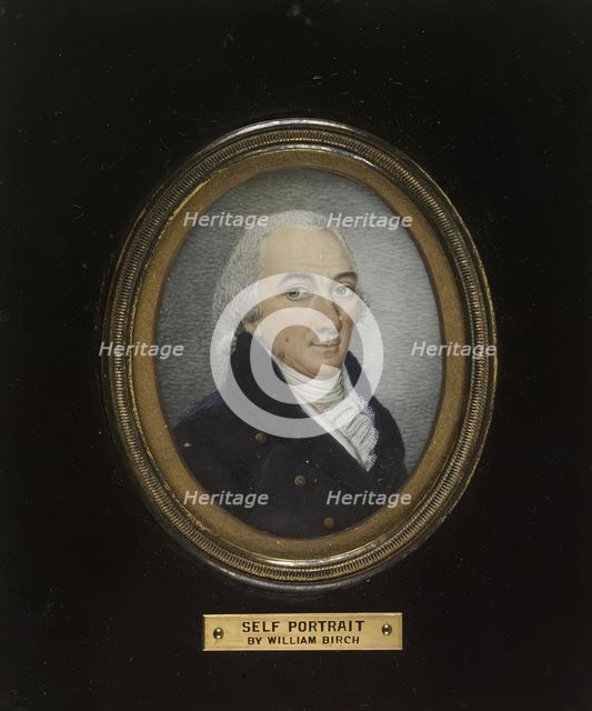 Self Portrait (William Russell Birch), c1834. Creator: William Russell Birch.