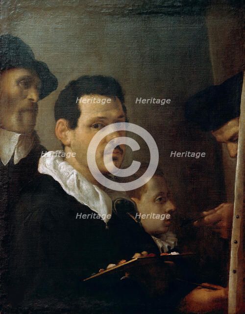 Self-Portrait with Other Figures, ca 1593.