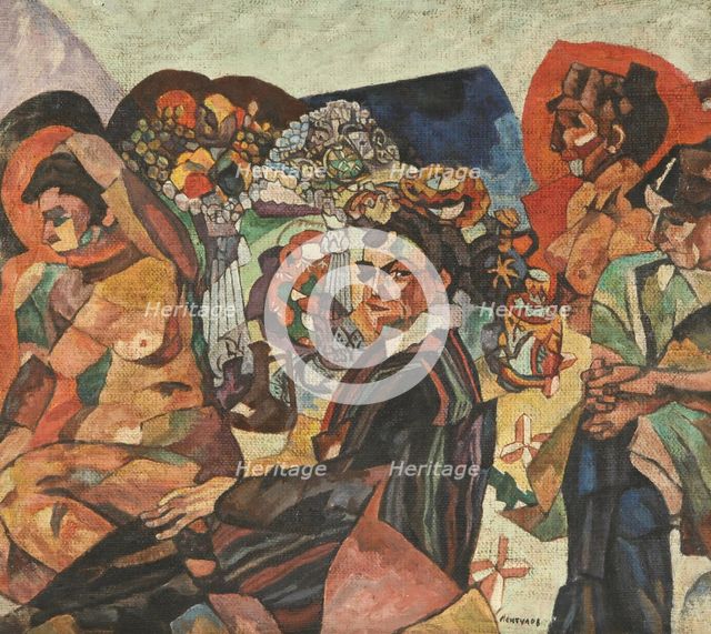Self-Portrait with Artist's Models.