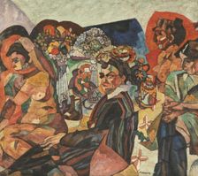 Self-Portrait with Artist's Models