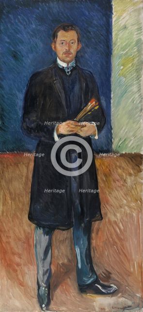 Self-Portrait with Brushes.