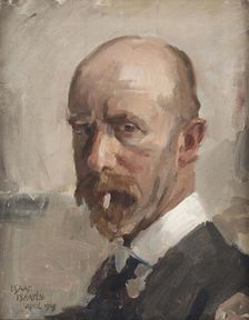 Self-Portrait with cigaret, 1909. Creator: Israëls, Isaac (1865-1934)