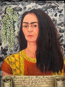 Self-portrait with Loose Hair, 1947. Creator: Frida Kahlo