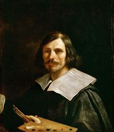 Self-portrait with Palette, Between 1630 and 1640