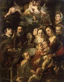 Self-Portrait with Parents, Brothers and Sisters, 1615. Creator: Jacob Jordaens I