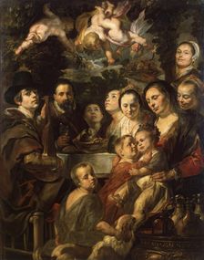 Self-Portrait with Parents, Brothers and Sisters, 1615. Creator: Jacob Jordaens I