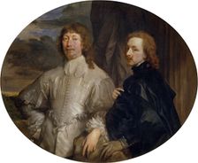 Self-portrait with Sir Endymion Porter, c1635. Creator: Anthony van Dyck