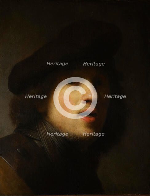 Self-Portrait, about 1629. Creator: Rembrandt Harmensz van Rijn.