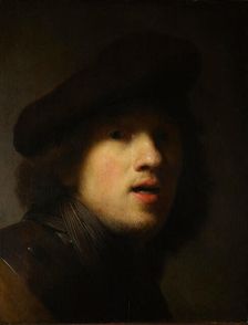 Self-Portrait, about 1629. Creator: Rembrandt Harmensz van Rijn