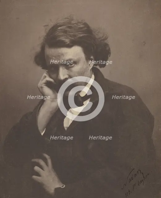 Self-Portrait, about 1855. Creator: Nadar.