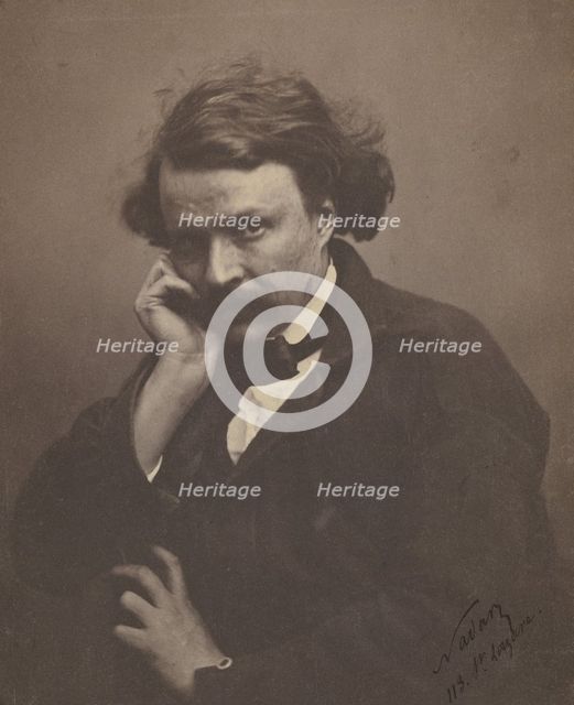 Self-Portrait, about 1855. Creator: Nadar.