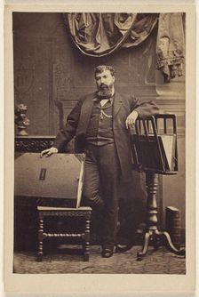 Self-portrait, about 1863. Creator: Camille Silvy