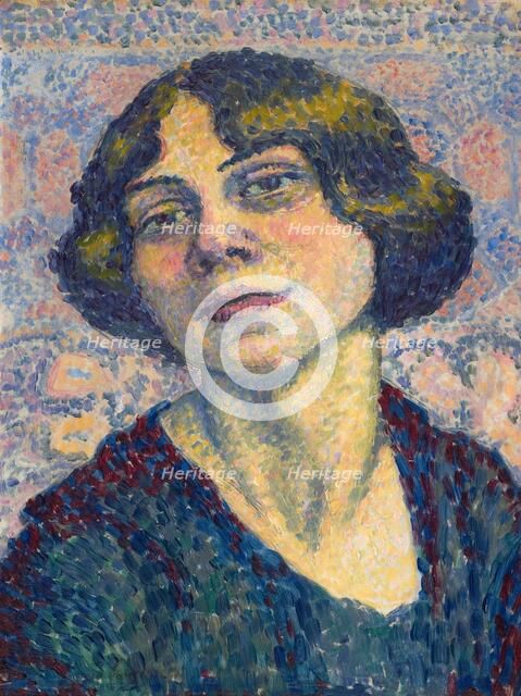 Self-Portrait, about 1905-1910. Creator: Lucie Cousturier.