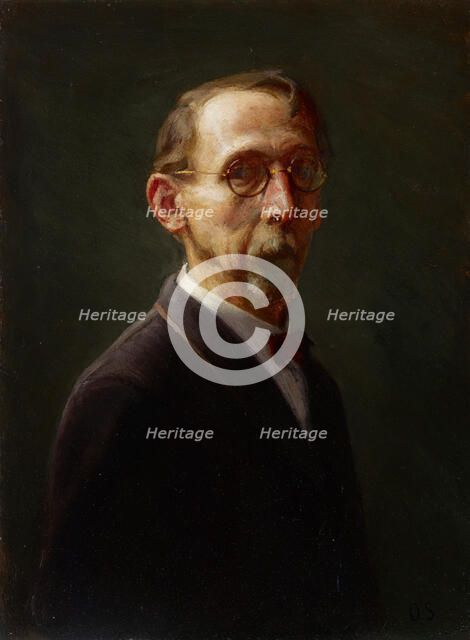 Self-Portrait, about 1925. Creator: Otto Stark.