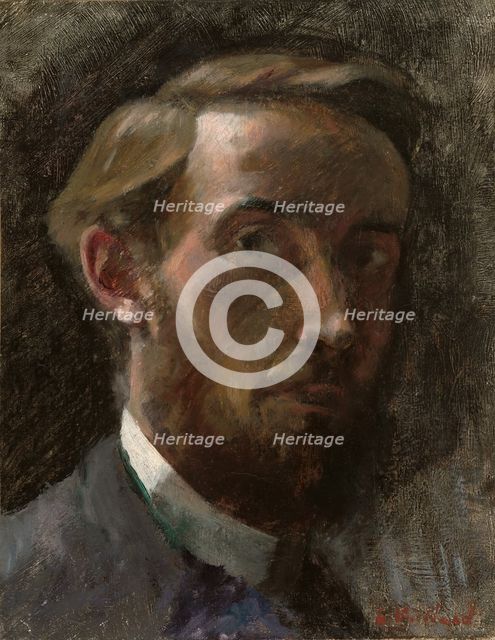 Self-Portrait, Aged 21, 1889. Creator: Edouard Vuillard.