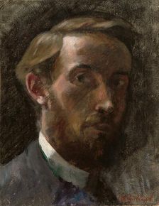 Self-Portrait, Aged 21, 1889. Creator: Edouard Vuillard