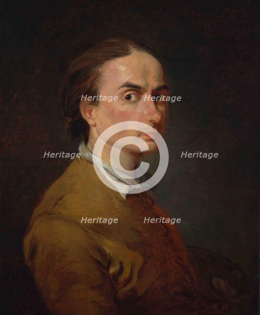 Self-portrait, after 1776. Creator: Norblin de La Gourdaine, Jean-Pierre (1745-1830).