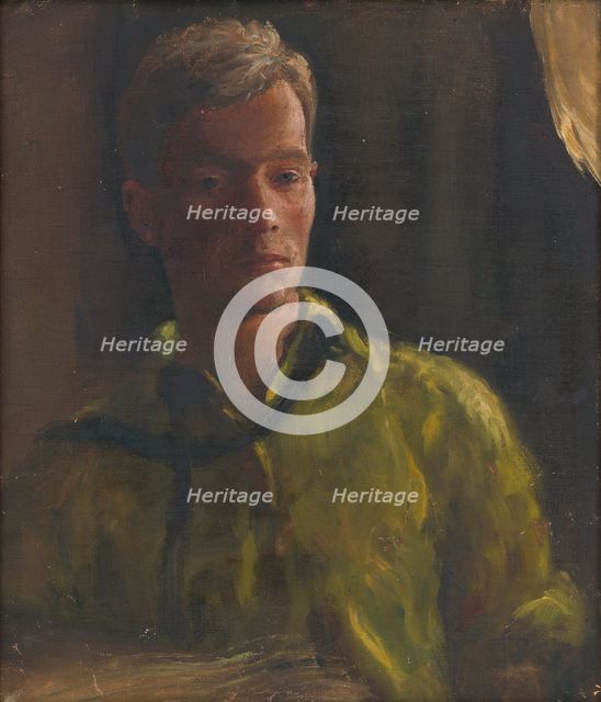 Self-Portrait, around 1923-1924. Creator: Stefan Straka.