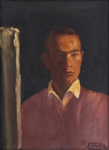 Self-Portrait, around 1925. Creator: Stefan Straka