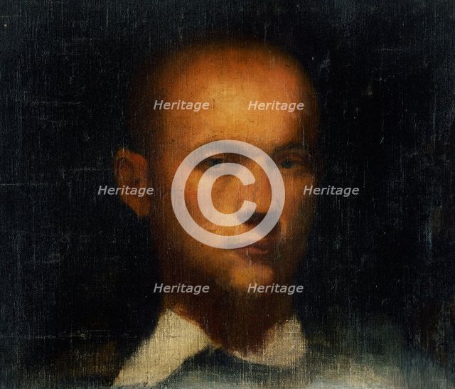 Self-Portrait, around 1930. Creator: Stefan Straka.
