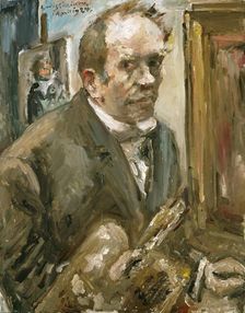 Self-Portrait. Artist: Corinth, Lovis (1858-1925)