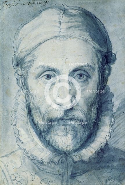 Self-Portrait. Artist: Arcimboldo, Giuseppe (1527-1593)