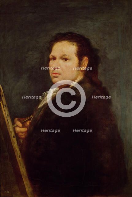 Self-Portrait. Artist: Goya, Francisco, de (1746-1828)