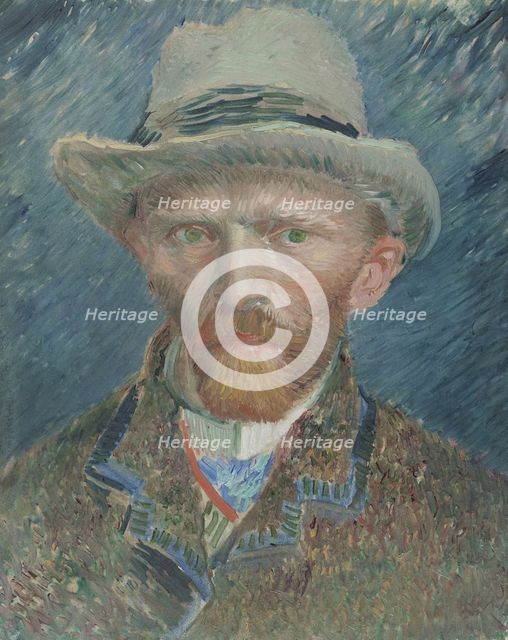 Self-Portrait. Artist: Gogh, Vincent, van (1853-1890)
