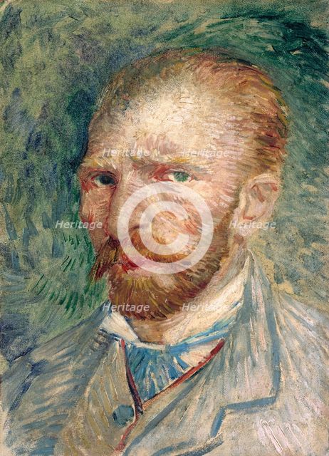 Self-Portrait. Artist: Gogh, Vincent, van (1853-1890)