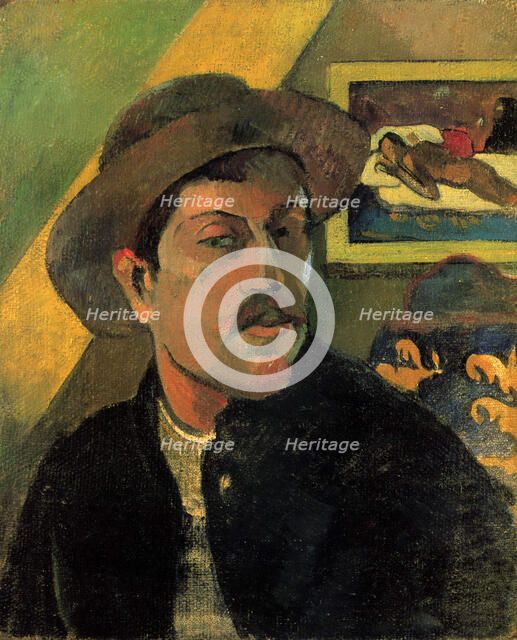 Self-Portrait. Artist: Gauguin, Paul Eugéne Henri (1848-1903)