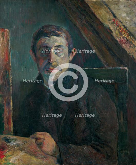 Self-Portrait. Artist: Gauguin, Paul Eugéne Henri (1848-1903)