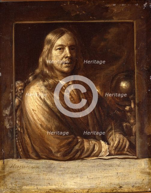 Self-Portrait. Artist: Hoogstraten, Samuel Dirksz, van (1627-1678)