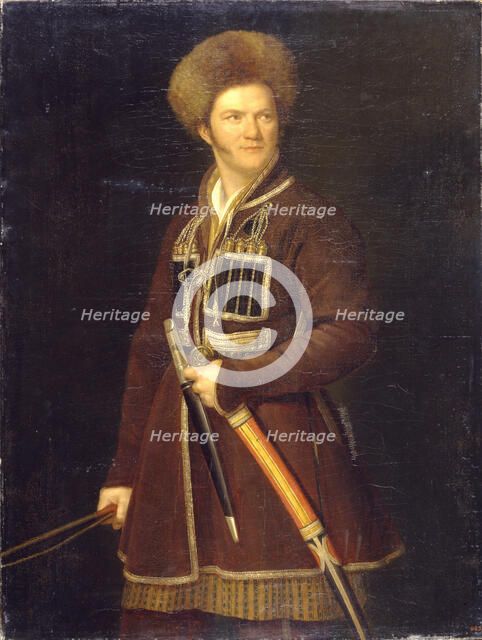 Self-portrait. Artist: Orlowski, Alexander Osipovich (1777-1832)