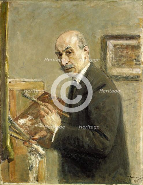Self-Portrait. Artist: Liebermann, Max (1847-1935)