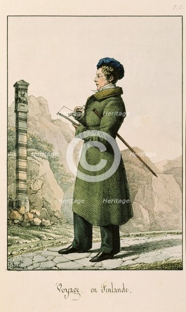 Self-portrait. Artist: Montferrand, Auguste, de (1786-1858)