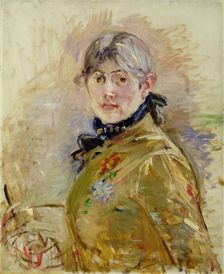 Self-Portrait. Artist: Morisot, Berthe (1841-1895)