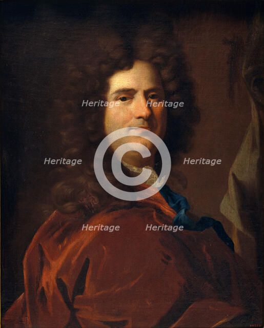 Self-Portrait. Artist: Rigaud, Hyacinthe François Honoré (1659-1743)