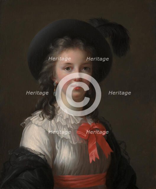 Self-Portrait. Artist: Vigée-Lebrun, Marie Louise Elisabeth (1755-1842)