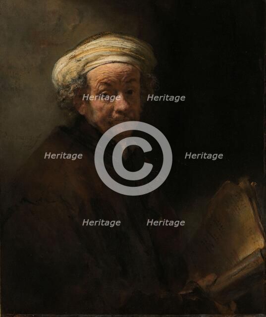 Self-portrait as the Apostle Paul, 1661. Creator: Rembrandt Harmensz van Rijn.