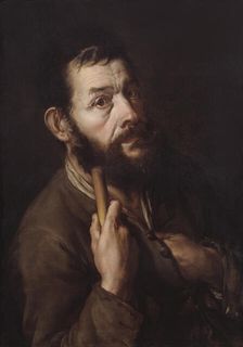 Self-Portrait as a Pilgrim, 1737. Creator: Ceruti, Giacomo Antonio (1698-1767)