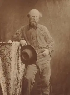 Self-Portrait as Giuseppe Garibaldi, about 1864. Creator: Oscar Gustav Rejlander
